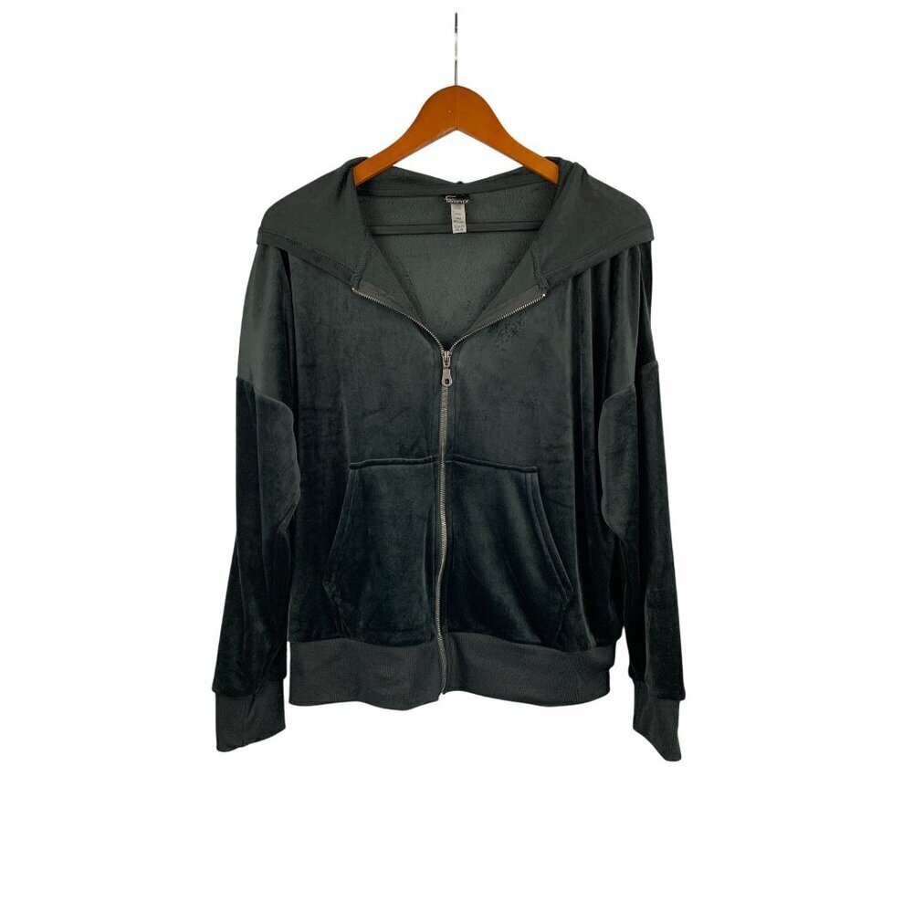 Felina M/M Fleece Zip-Up Hoodie Jacket Polyester & Spandex